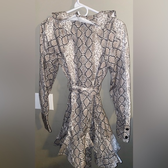 MARISSA WEBB Eli Mini Print Canvas Dress Size S - Picture 5 of 5